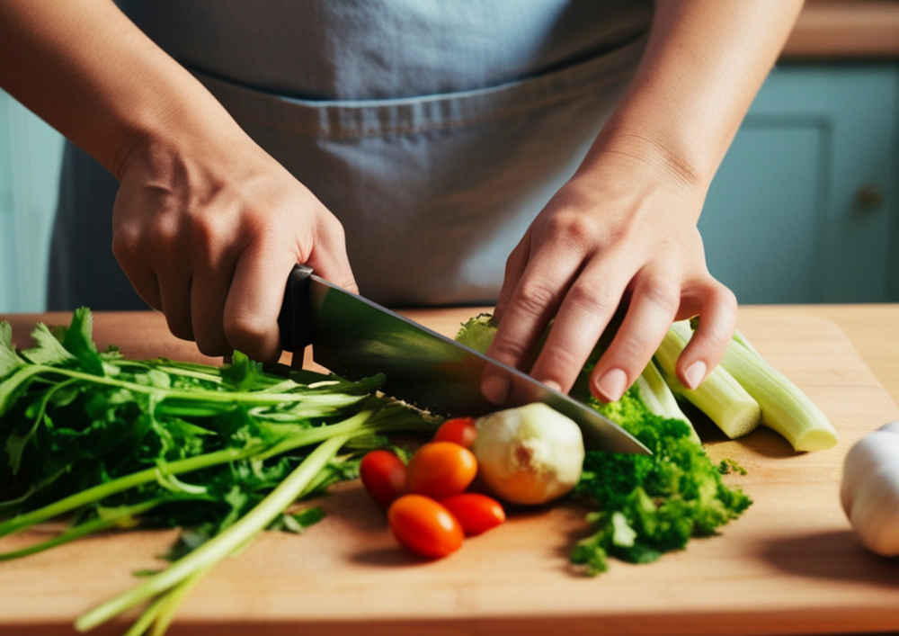 Cuisine couper legumes
